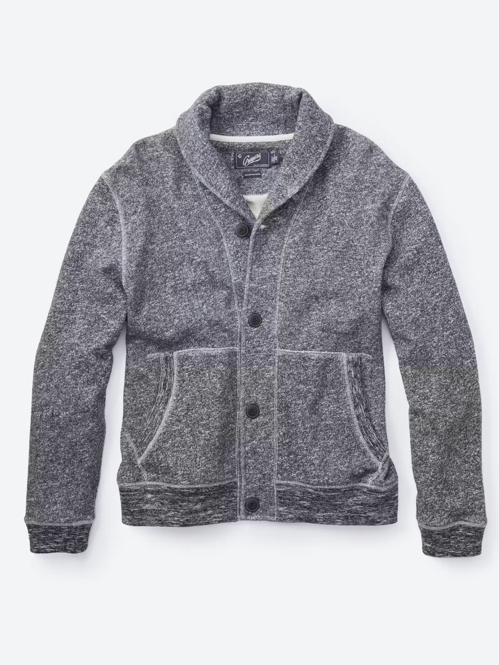 EUC MEN’s GRAYERS AVALON SHAWL CARDIGAN